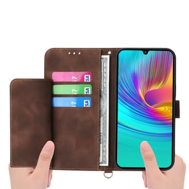 Samsung Galaxy A16 5G / A16 4G Kotelo Kukka Kuvio Lompakko