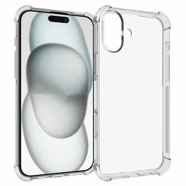 Suojakuori iPhone 16 Plus Iskunvaimennus Vahvistetut kulmat TPU