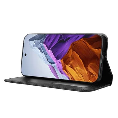 Google Pixel 9 Pro XL Teline Puhelinkotelo Täysi Suojaus Lompakon Suojaus - Musta