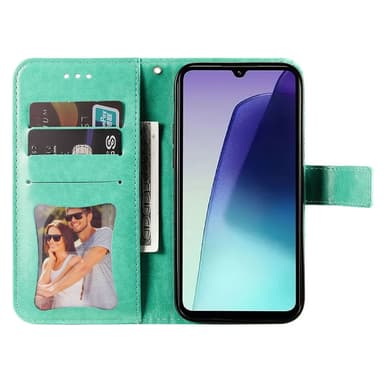 Xiaomi Redmi 14C Lompakkokotelo Kukka-Designilla ja Telineominaisuudella