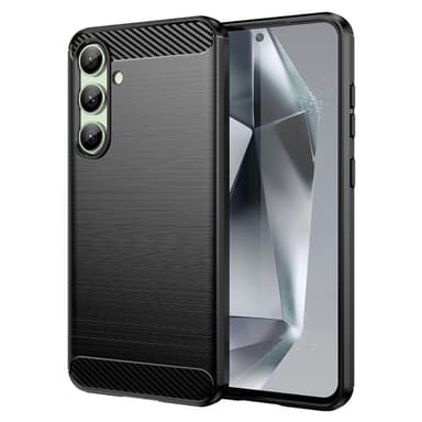 Samsung Galaxy S24 FE Kotelon Puhelimen Kansi TPU Hiilikuiturakenne