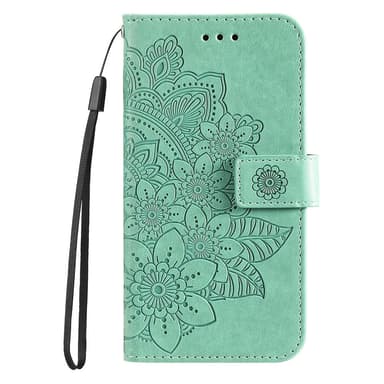 Xiaomi Redmi 14C Lompakkokotelo Kukka-Designilla ja Telineominaisuudella