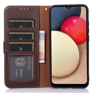 HAZNEH Google Pixel 9 / Pixel 9 Pro Lompakkokotelo Litchi-kuvio Puhelinkotelo