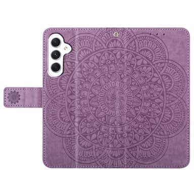 Samsung Galaxy A16 5G / A16 4G Kotelo Korttipaikoilla ja Mandala Kuvio