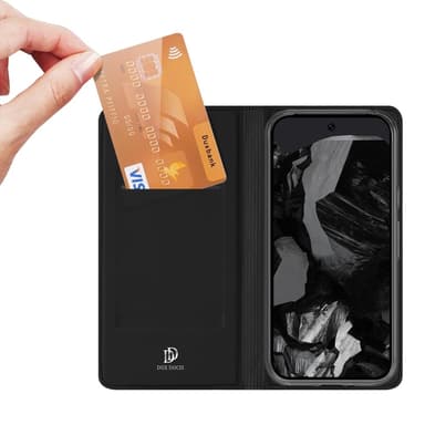 DUX DUCIS Skin Pro -sarjan kotelo korttipaikalla Google Pixel 9 / 9 Pro - musta