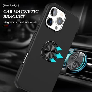 iPhone 16 Pro Max sormenrengasjalustan hybridikotelo