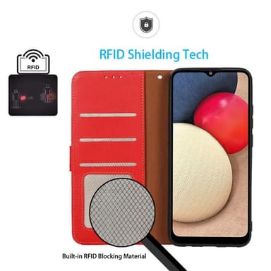 HAZNEH Google Pixel 9 Pro XL Lompakkokotelo Litchi-kuvio Puhelinkotelo