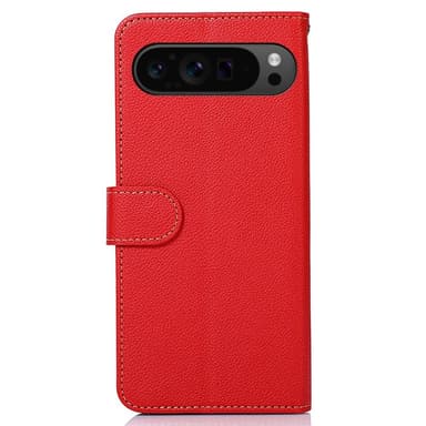 HAZNEH Google Pixel 9 Pro XL Lompakkokotelo Litchi-kuvio Puhelinkotelo