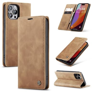 CASEME Retro lompakkokotelo iPhone 16 Pro