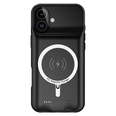 iPhone 16 kannettavalle laturikotelolle 7000 mAh PowerBank, joka on yhteensopiva MagSafen kanssa