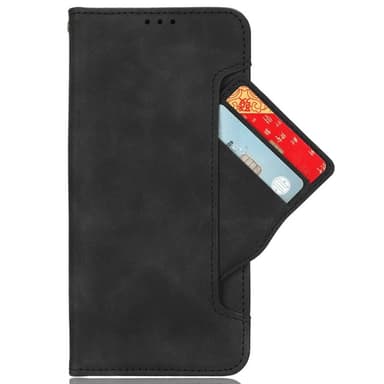 Wallet Stand Flip -puhelinkotelo OnePlus Nord 4 - musta