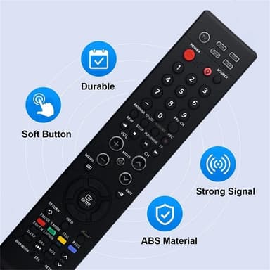 TV:n kaukosäädin Korvaa BN59-00599A Samsung TV