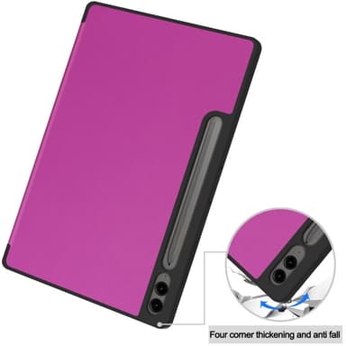 Kolmen taittotelineen älykotelo Samsung Galaxy Tab S10+ (S10 Plus) -puhelimelle