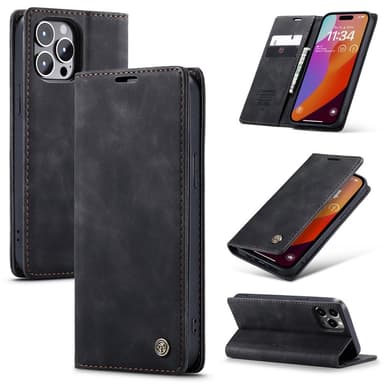 CASEME Retro lompakkokotelo iPhone 16 Pro