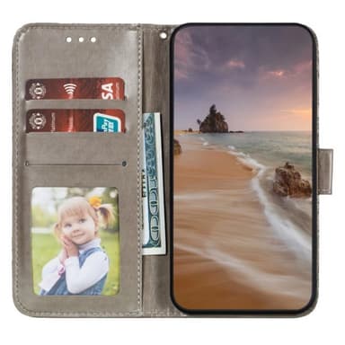 Samsung Galaxy A16 5G / A16 4G Flipkotelo PU-nahkaa, Kukallinen Kuvio