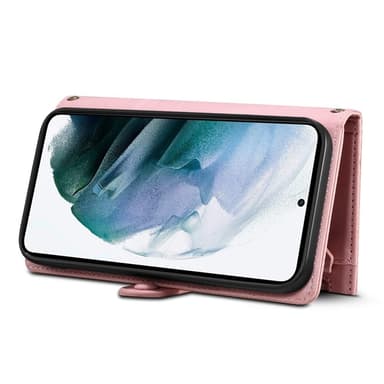 ESEBLE Star Series Samsung Galaxy S24 FE Suojakotelo Vetoketjutasku - Ruusukulta