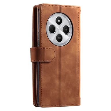 Xiaomi Redmi 14C Kuori Vetoketjutaskulla ja 9 Korttipaikalla