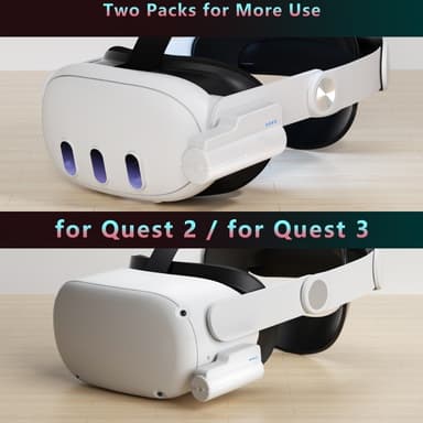 Meta Quest 3 Quest 2 5000 mAh:n 18 W:n nopea akkuvirtalähde LED-merkkivalolla