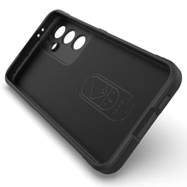 Samsung Galaxy S24 FE Pehmeä TPU Iskunkestävä Puhelimen Kuori - Musta