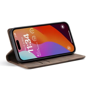 CASEME Retro lompakkokotelo iPhone 16 Pro Max