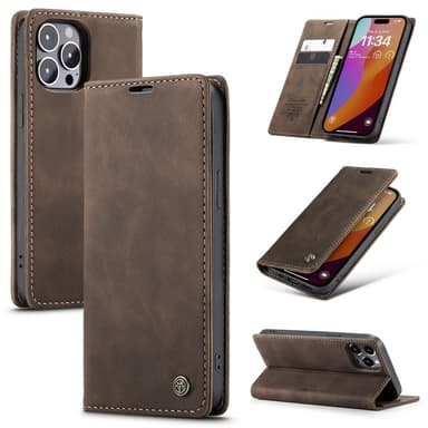 CASEME Retro lompakkokotelo iPhone 16 Pro Max