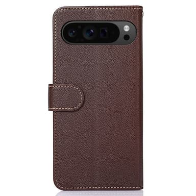 HAZNEH Google Pixel 9 Pro XL Lompakkokotelo Litchi-kuvio Puhelinkotelo
