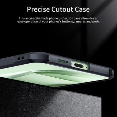XUNDD-takakansi Samsung Galaxy S24 FE akryyli+TPU-puhelinkotelolle