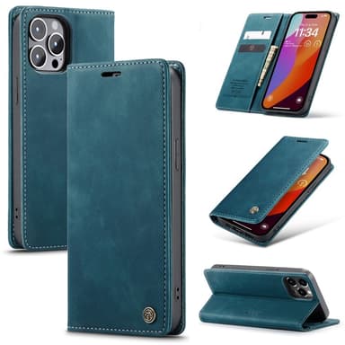 CASEME Retro lompakkokotelo iPhone 16 Pro