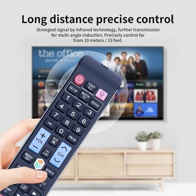 TV:n kaukosäädin Korvaa AA59-00652A Samsung TV