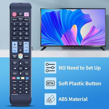 TV:n kaukosäädin Korvaa AA59-00652A Samsung TV