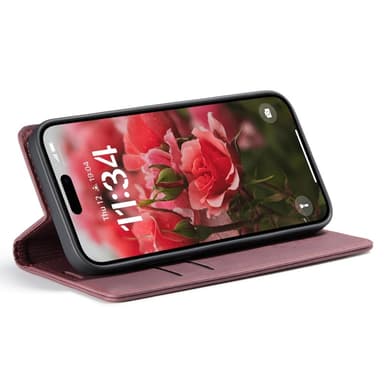 CASEME Retro lompakkokotelo iPhone 16 Plus