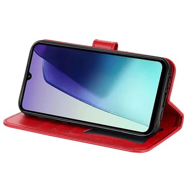 Xiaomi Redmi 14C Lompakkokotelo Kukka-Designilla ja Telineominaisuudella