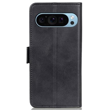 Google Pixel 9 Pro / Pixel 9 Puhelinkotelo Puhelintelineen Kansi - Musta
