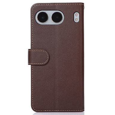 KHAZNEH OnePlus Nord 4 Lompakkokotelo Nahkainen Flip Cover