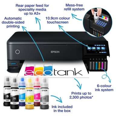 Epson EcoTank ET-8550 monitoimitulostin
