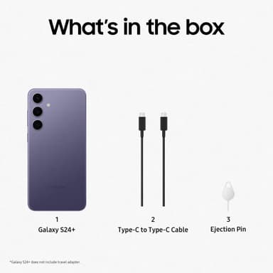 Samsung Galaxy S24 Plus 5G älypuhelin 12/512GB Cobalt Violet