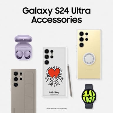 Samsung Galaxy S24 Ultra 5G älypuhelin 12/1 TB Titanium Gray