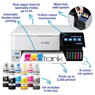 Epson EcoTank ET-8500 monitoimitulostin