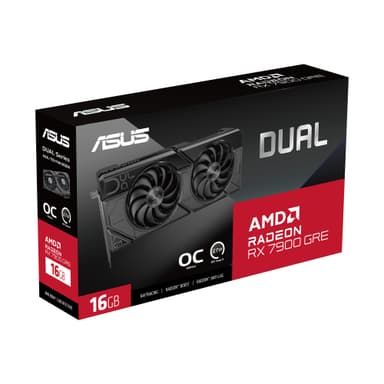 Asus Radeon RX7900 GRE DUAL OC graphics card (16 GB GDDR6)