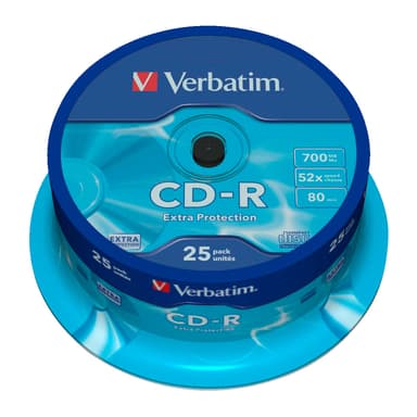 Verbatim CD-R levy 52x (25 kpl)