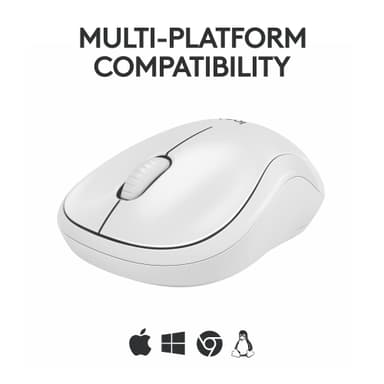 Logitech M240 Silent Bluetooth langaton hiiri (valkoinen)