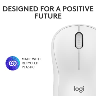 Logitech M240 Silent Bluetooth langaton hiiri (valkoinen)