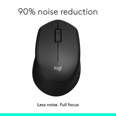 Logitech M330 Silent Plus hiiri (musta)