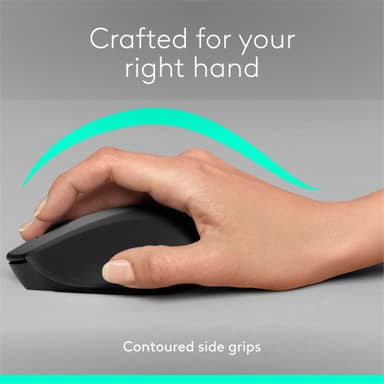 Logitech M330 Silent Plus hiiri (musta)