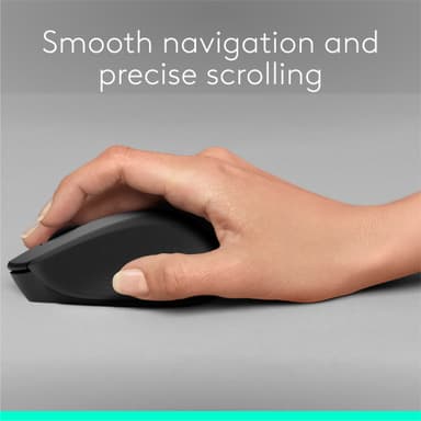 Logitech M330 Silent Plus hiiri (musta)