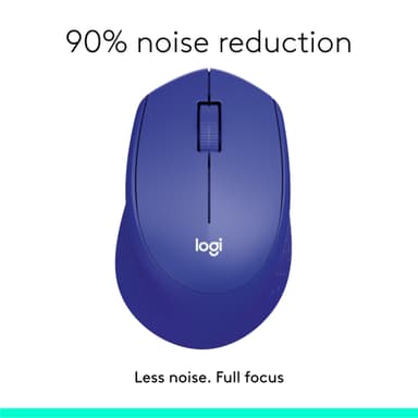 Logitech M330 Silent Plus hiiri (sininen)