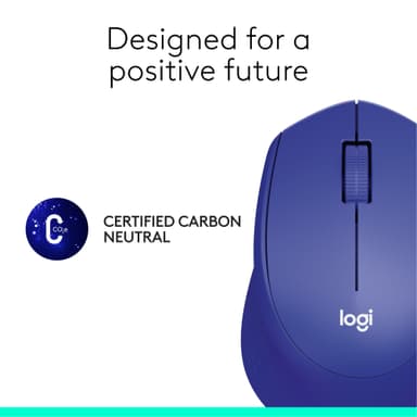 Logitech M330 Silent Plus hiiri (sininen)