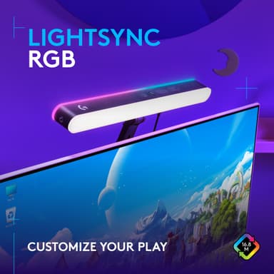 Logitech G Litra Beam LX valo striimaukseen (grafiitti)