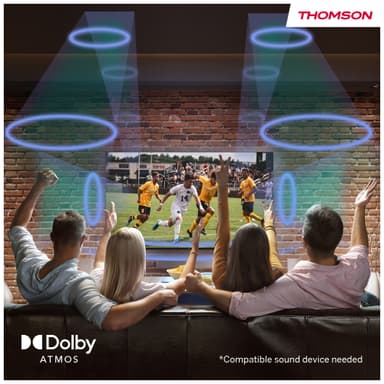 Thomson Google 43" QG4S14 4K QLED älytelevisio (2024)