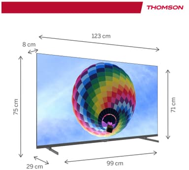 Thomson Google 55" QG4S14 4K QLED älytelevisio (2024)